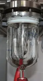 glass polymerization plant reactor