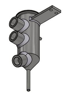 Hydrozyklon als Gas-Flüssig-Abscheider